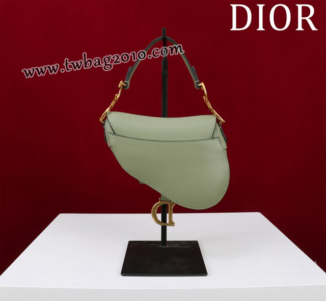 Dior专柜新款迪奥高仿原单长肩带大小号牛皮马鞍包手拎斜挎包 djfk1803